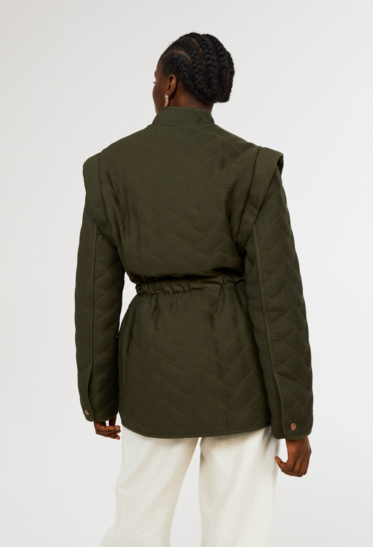 Recycled polyester quilted  jacket