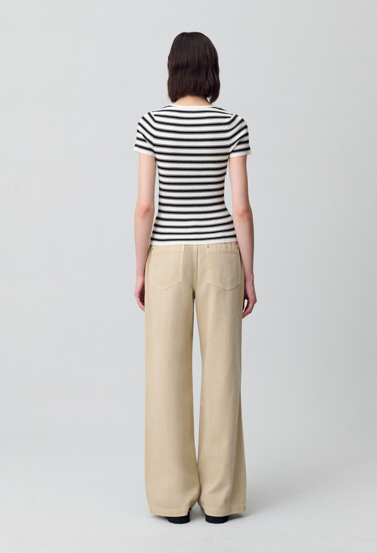 Fine-Knit Breton Stripe Top Fine-Knit Breton Stripe Top