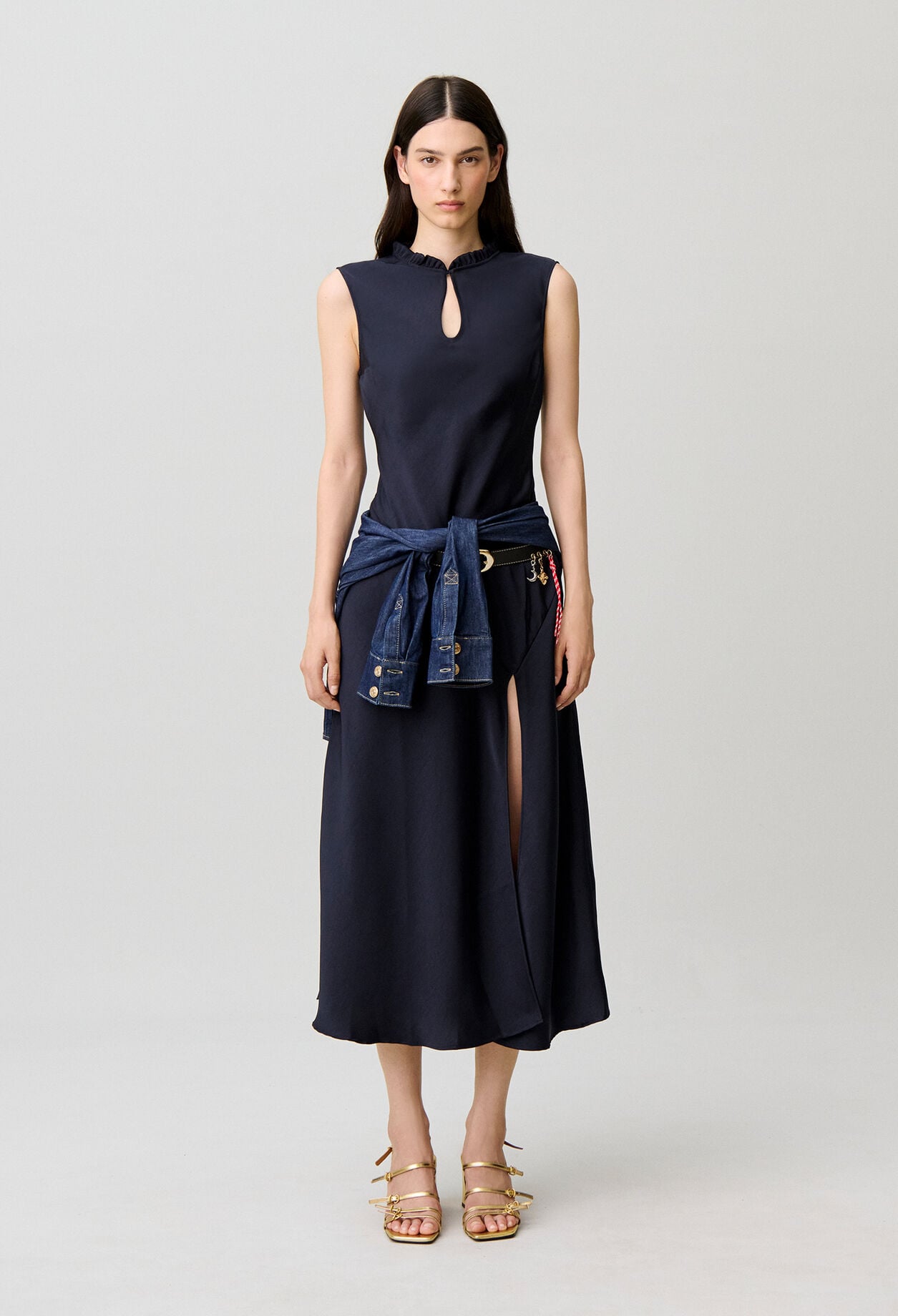 Flowy midi dress