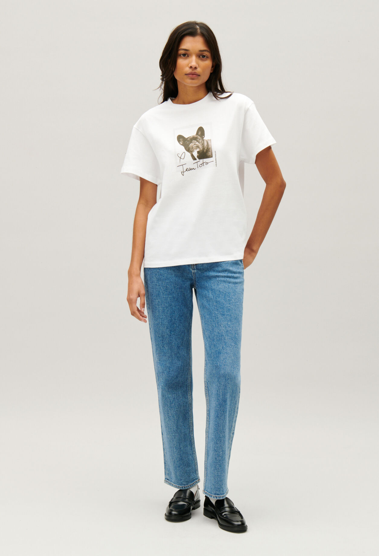 Jean Toto print T-shirt