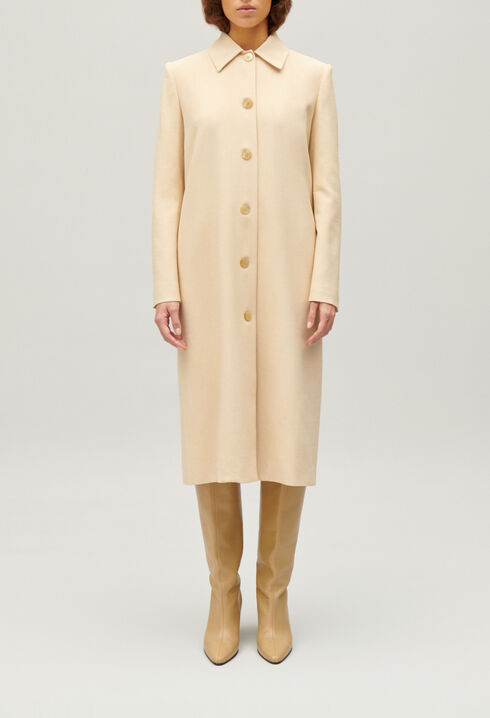 Beige coat