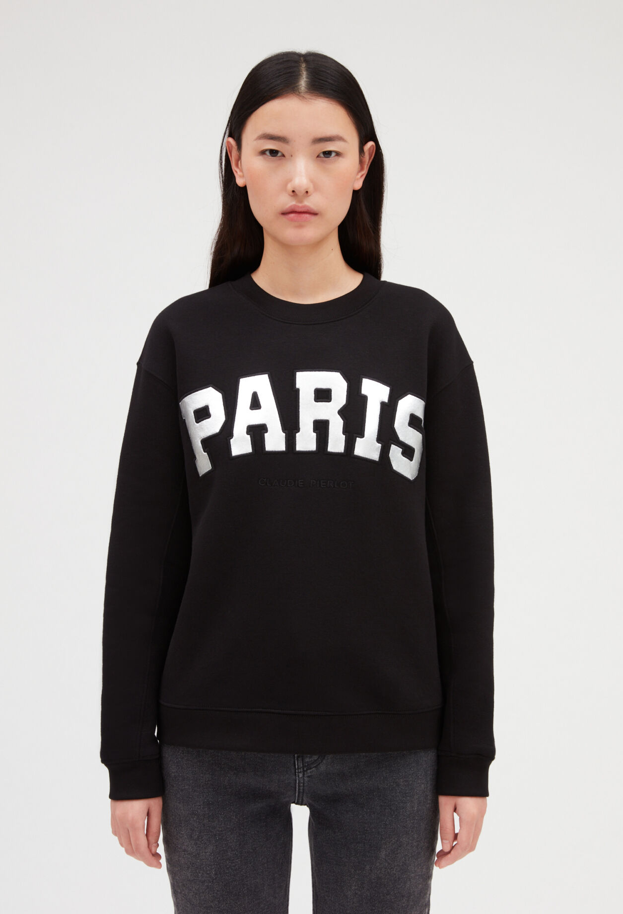 Black Paris jumper