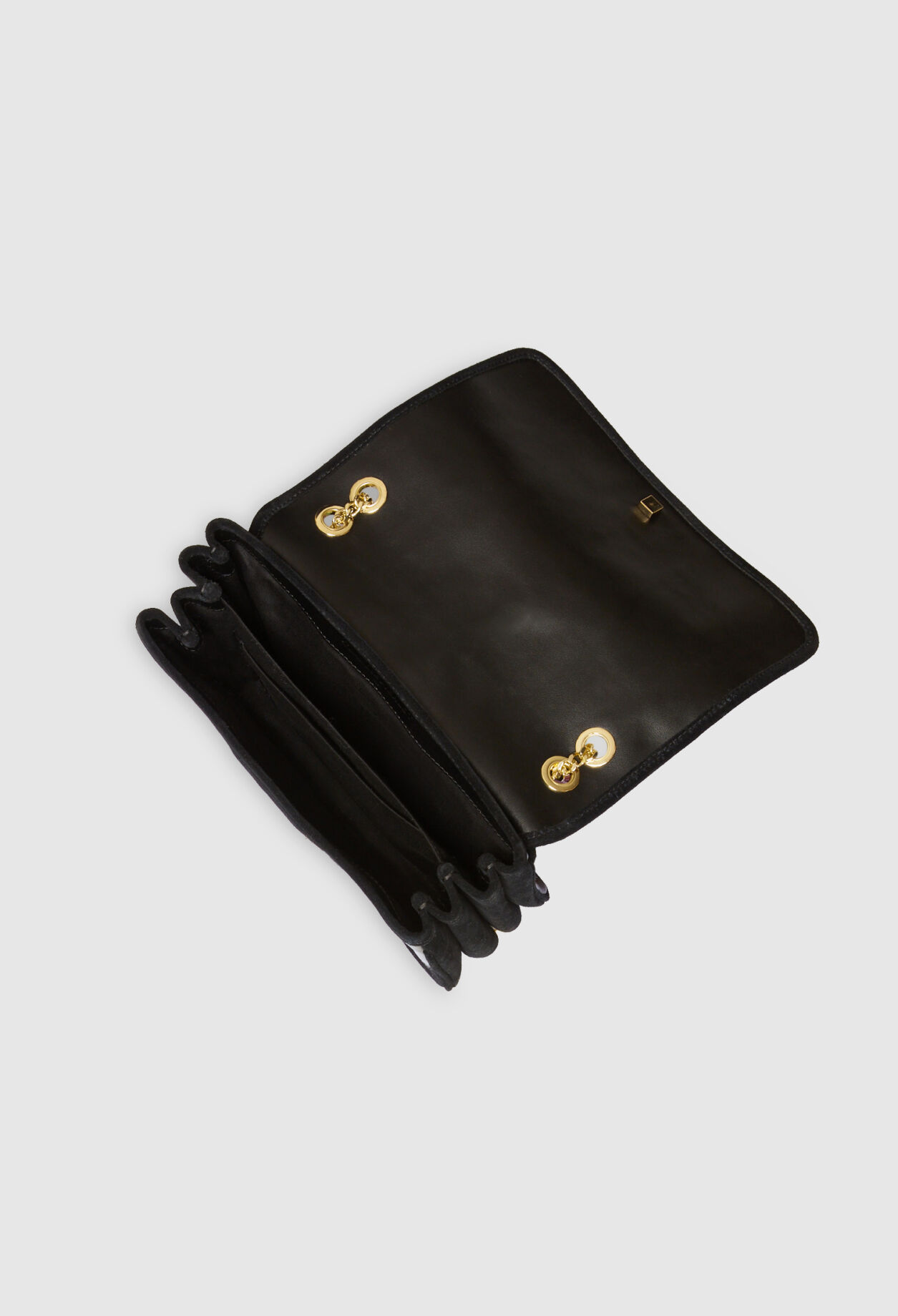 Black leather Angelo bag