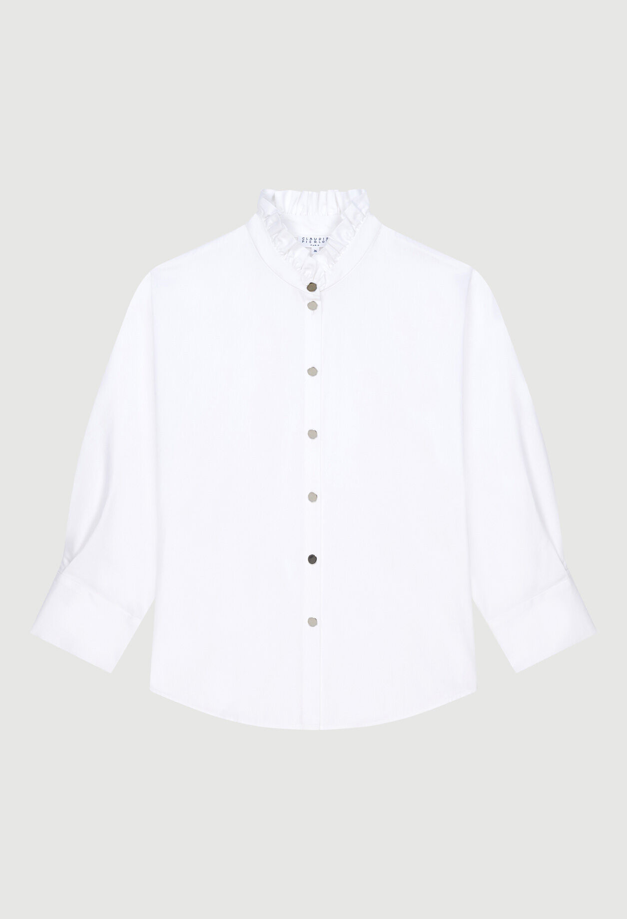 White pussy bow shirt White pussy bow shirt