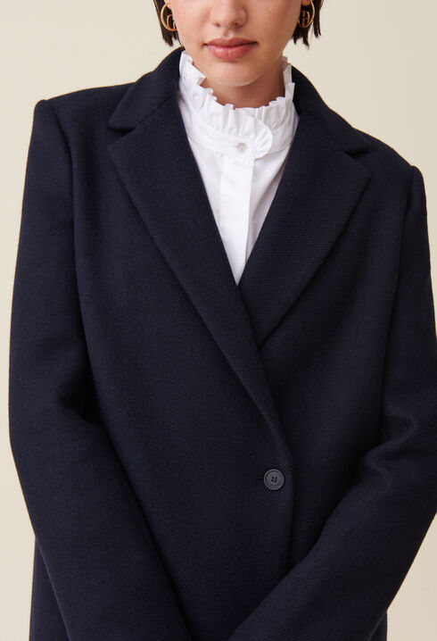 Tailored Mid-Length Coat