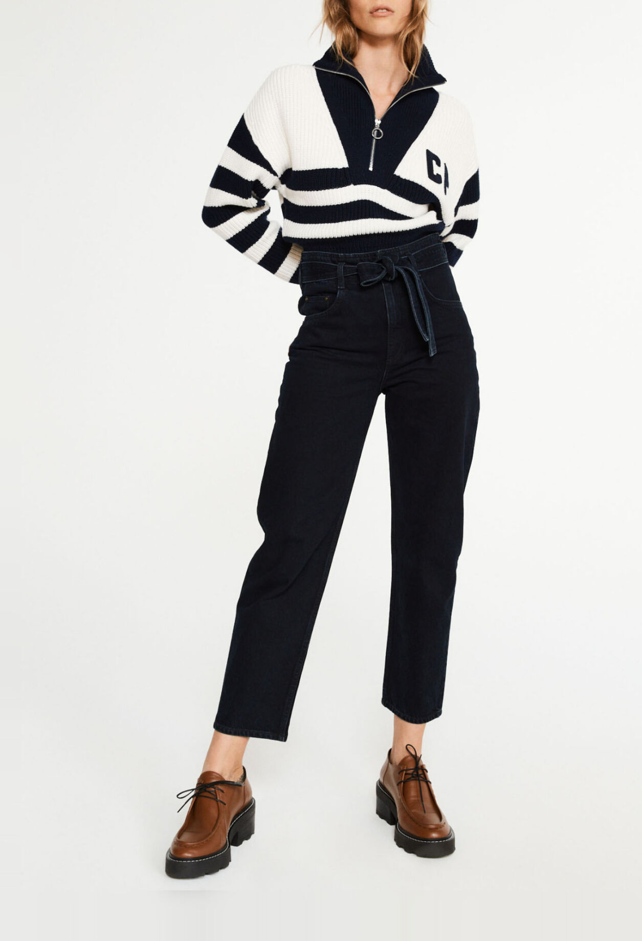 Raw-edged cropped jeans Raw-edged cropped jeans