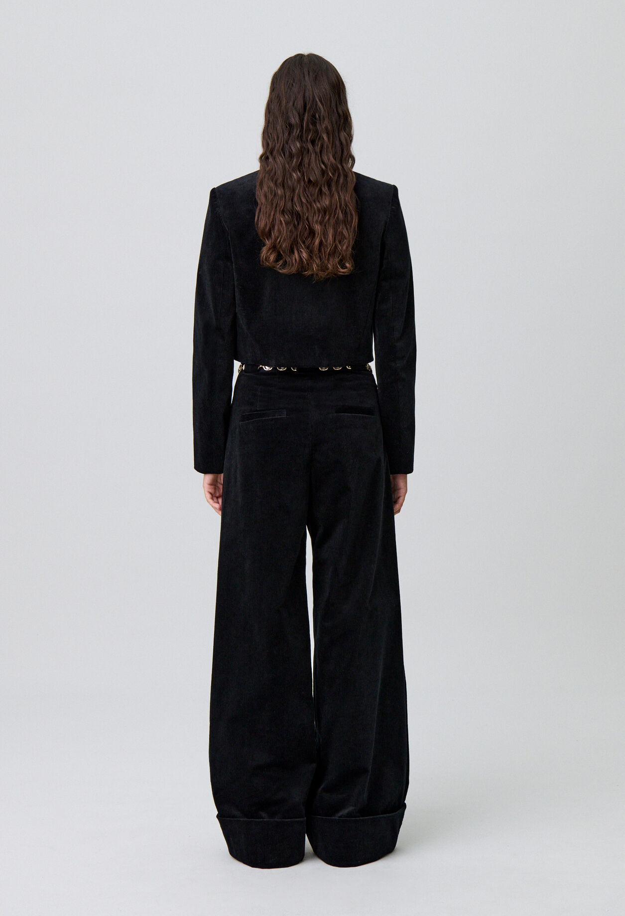 Short Velvet Boxy Jacket Short Velvet Boxy Jacket