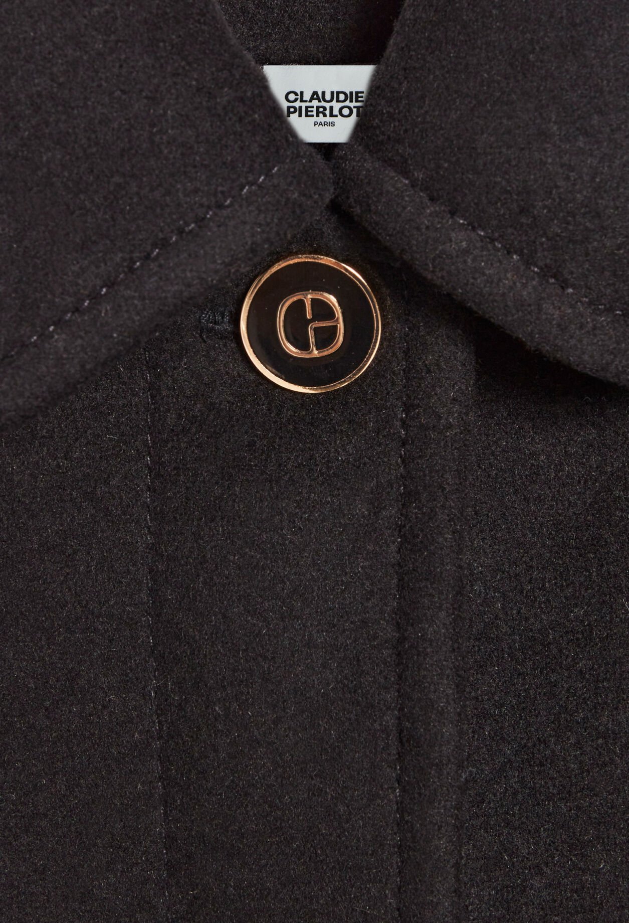 Peter Pan collared coat