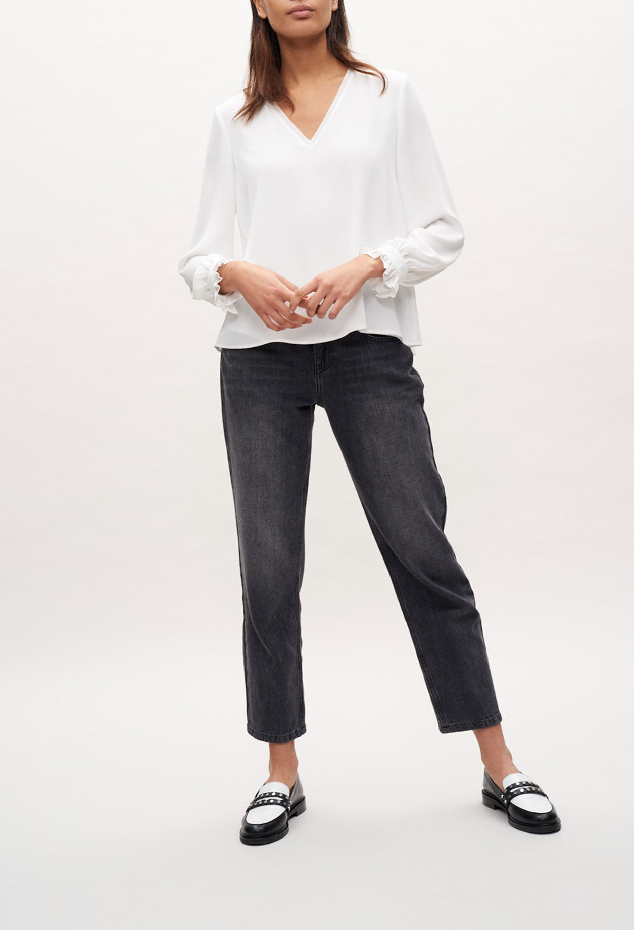 Blouse with ruffles Blouse with ruffles
