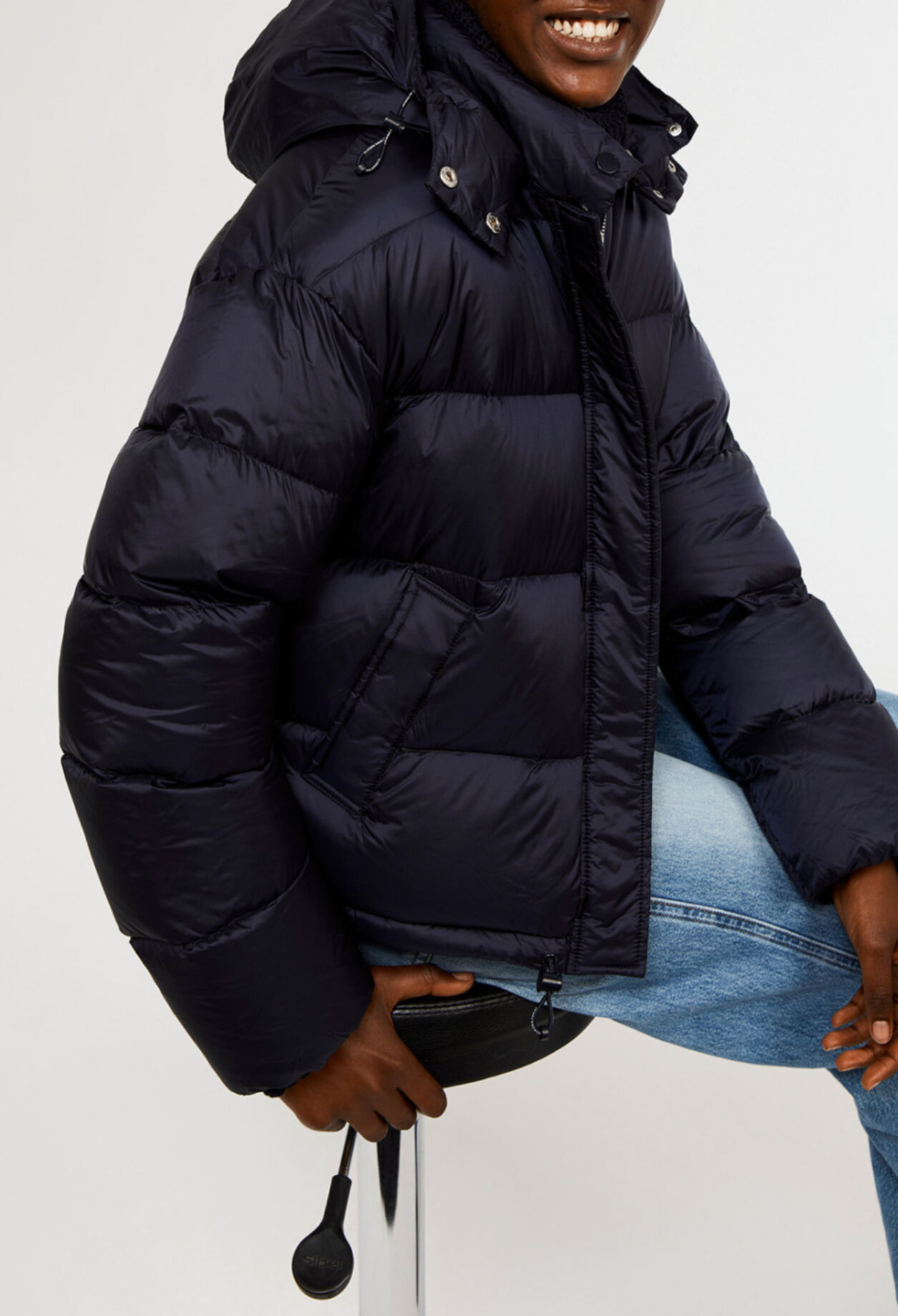 Thick down jacket made from  down Thick down jacket made from  down