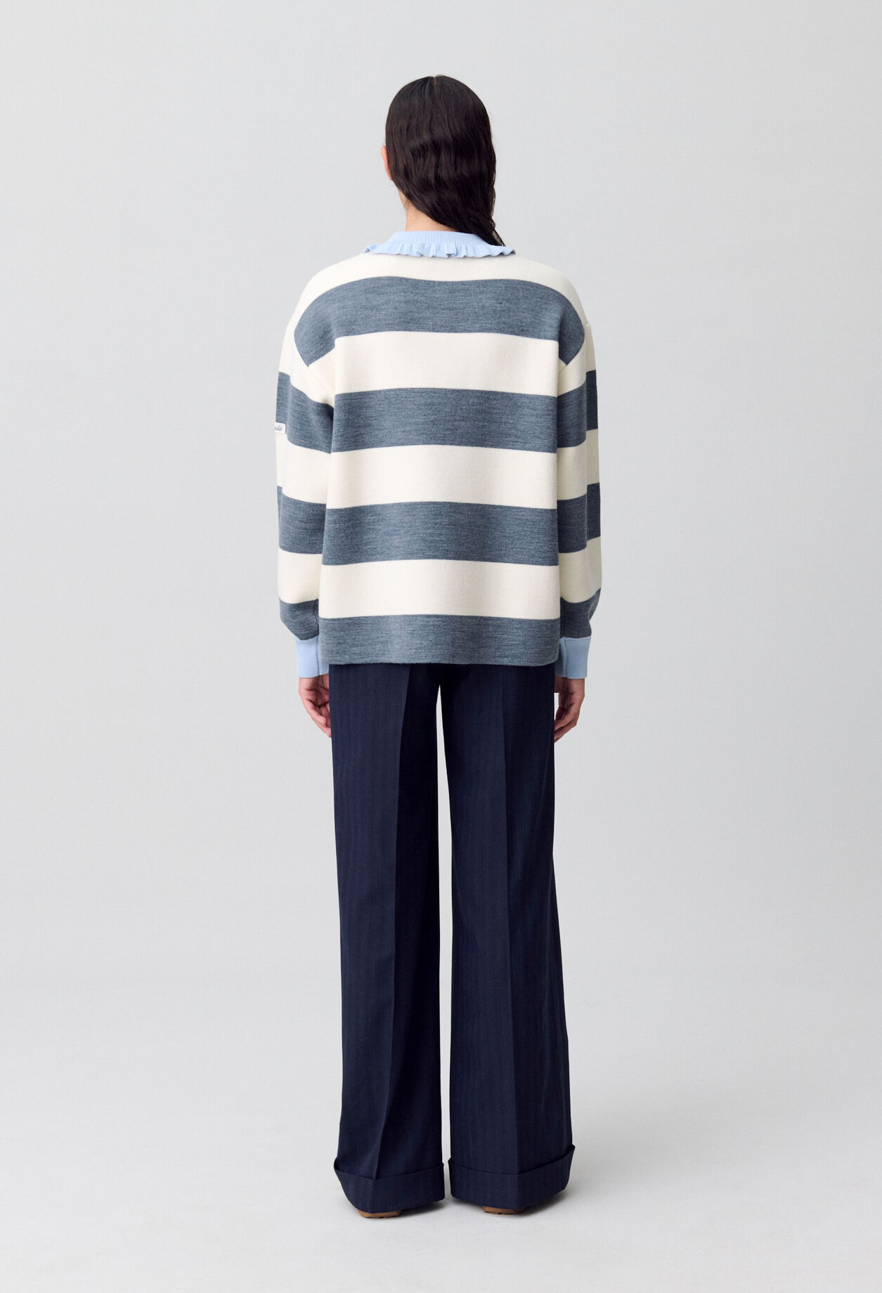 Striped Polo Jumper Striped Polo Jumper