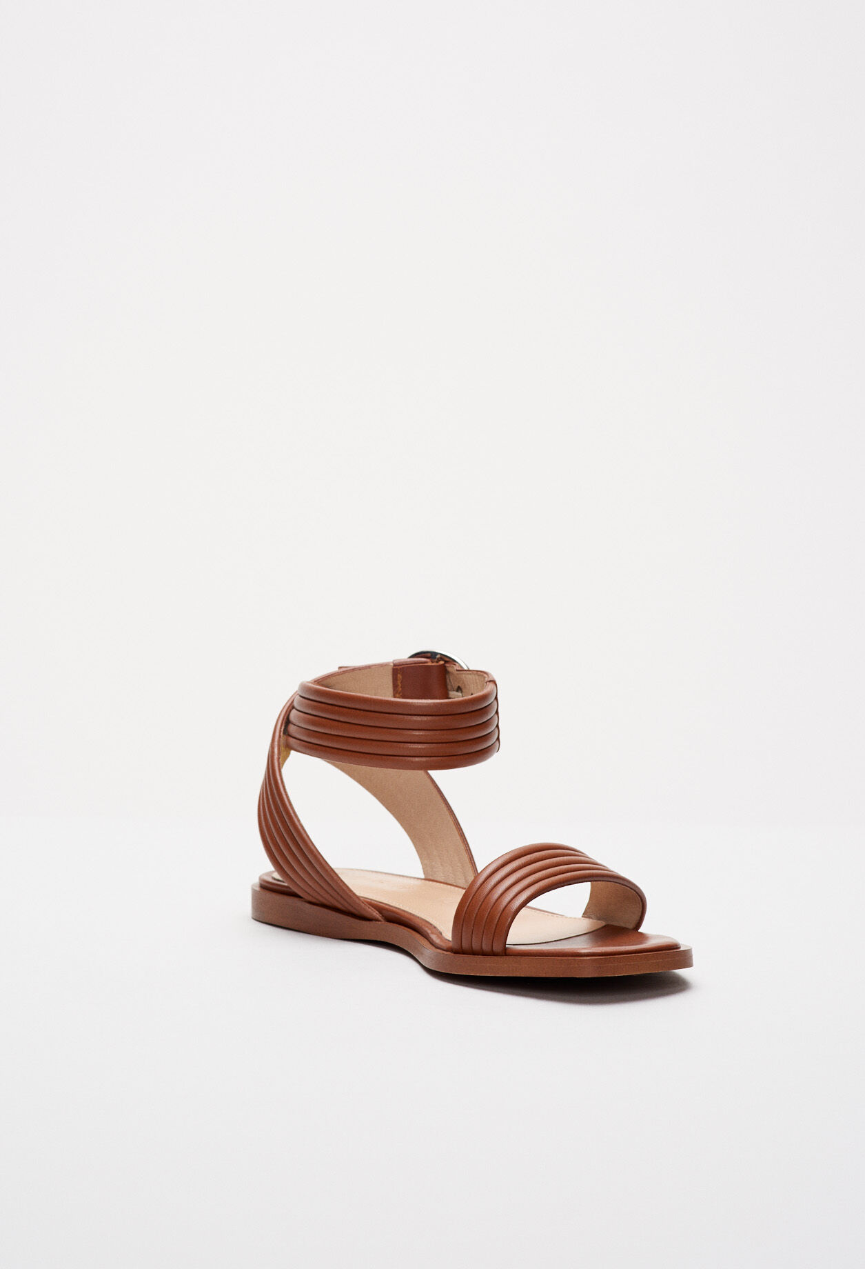 Flat strappy sandals