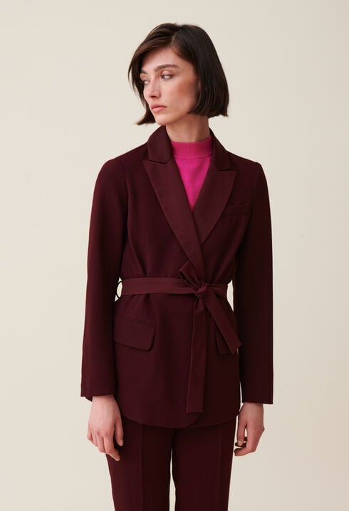 Belted Tailored Jacket