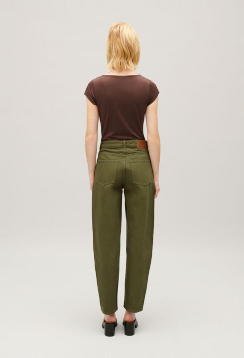 Khaki mom Luc jeans