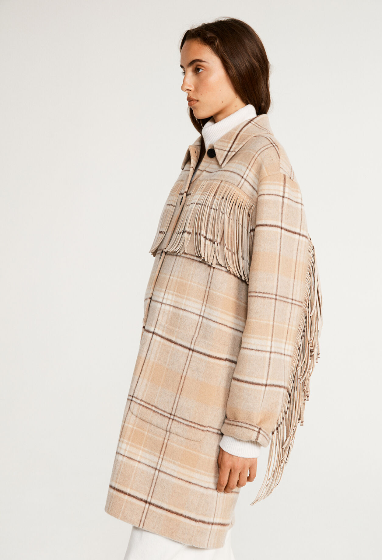Oversized checked Jacket