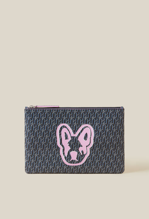 Jean Toto CP monogram clutch
