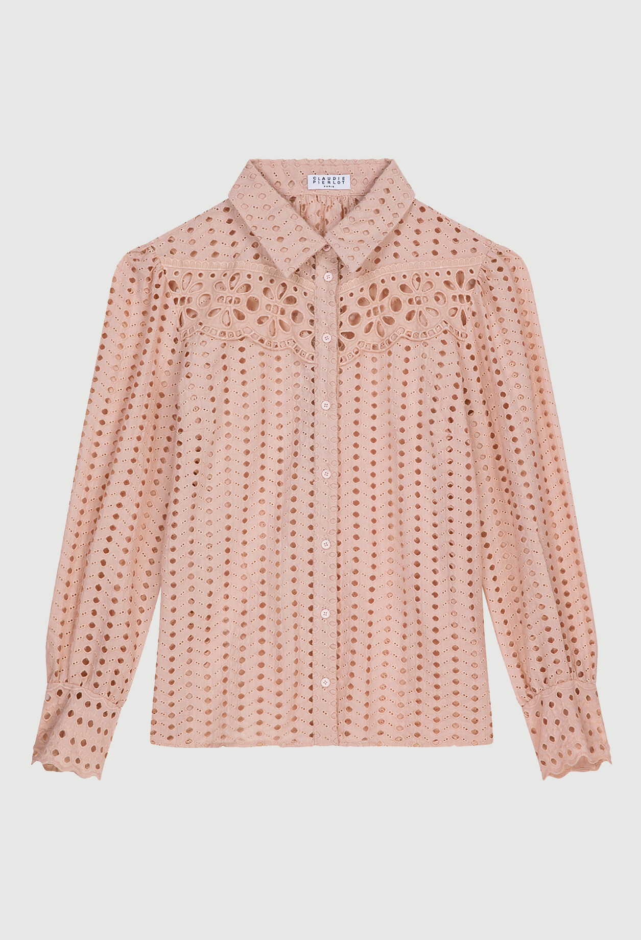 Broderie anglaise shirt