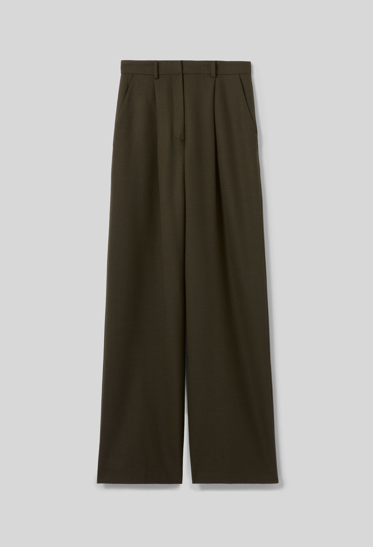 Wide-leg Tailored Trousers
