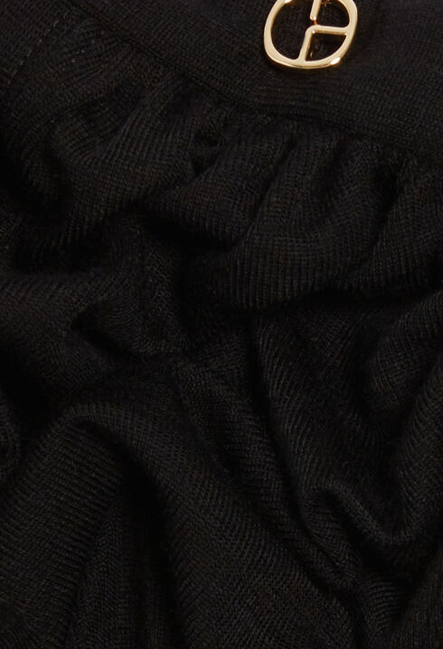 Black wool T-shirt