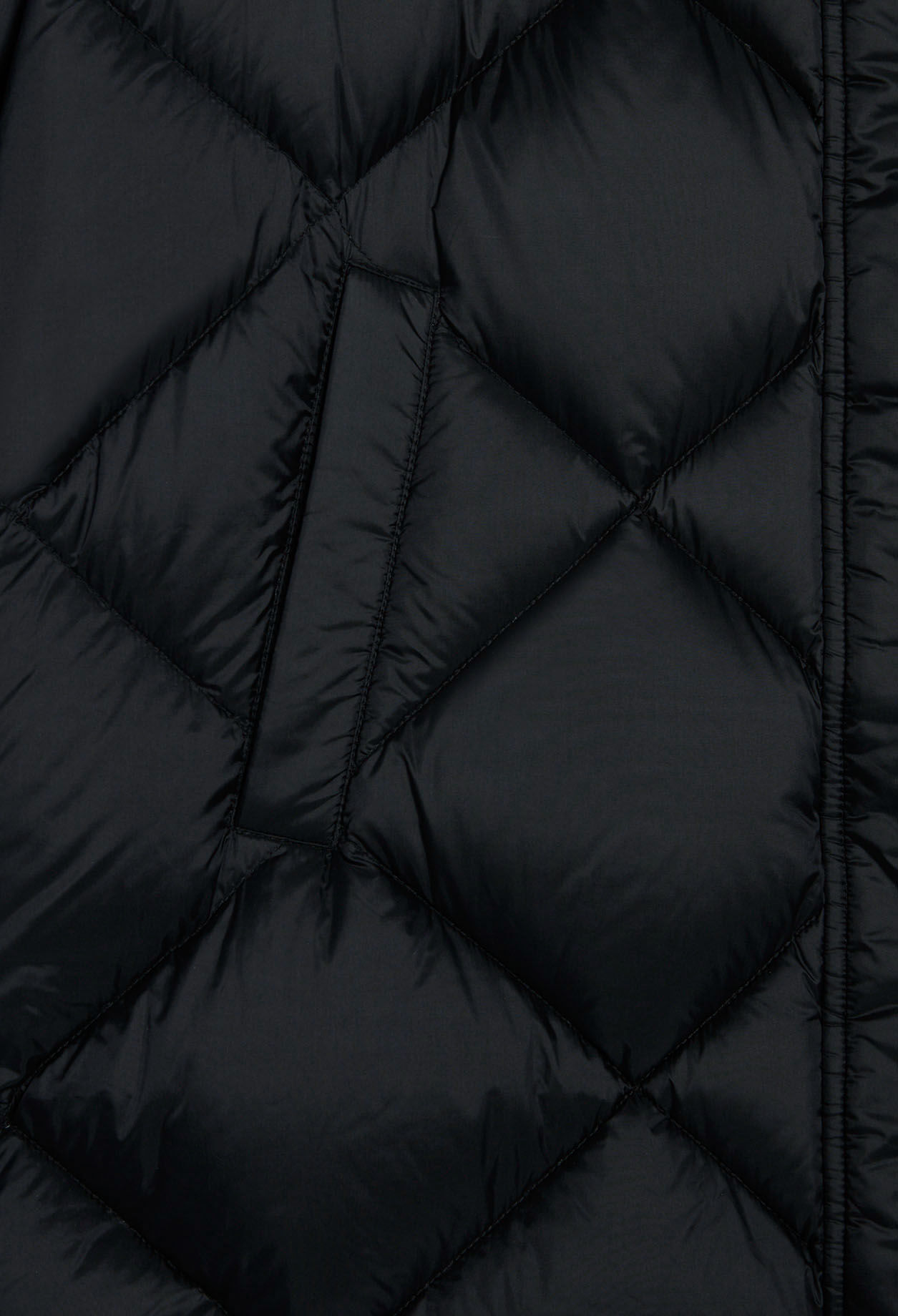 Long jacket made from recycled polyester Long jacket made from recycled polyester