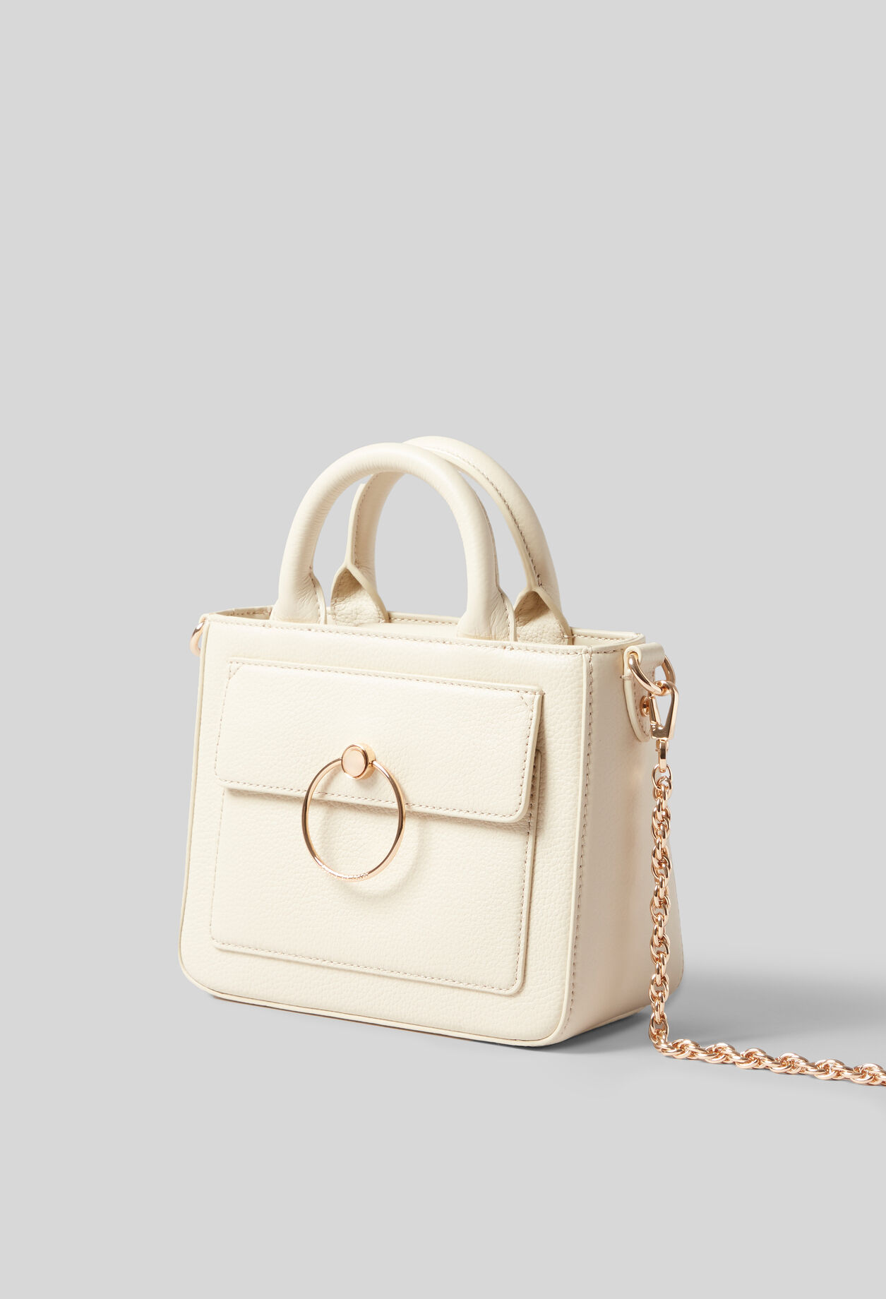 Anouck Grained Leather Bag