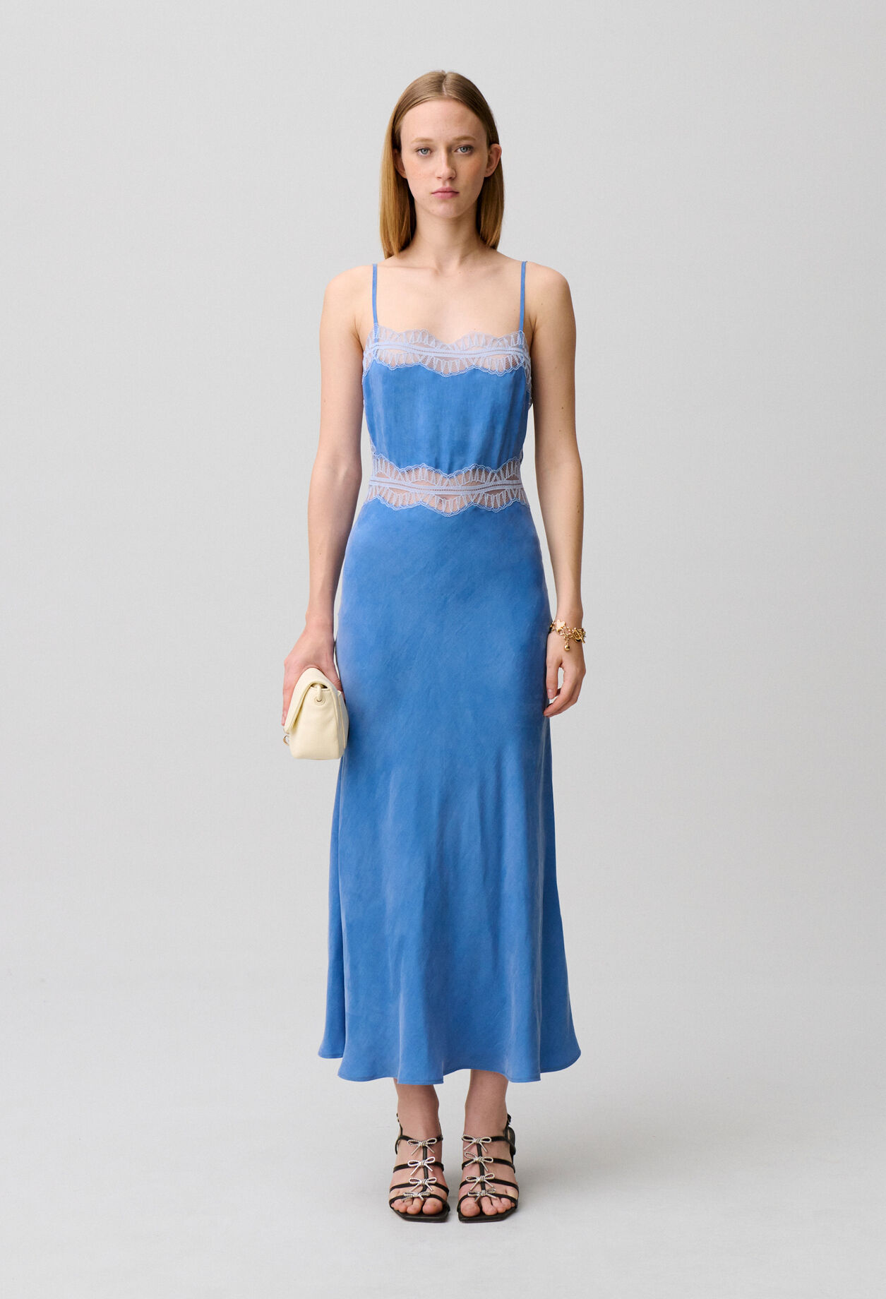 Long lace dress
