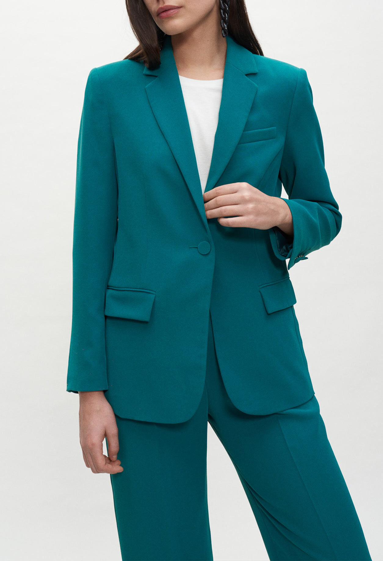 Tailored jacket with pockets Tailored jacket with pockets