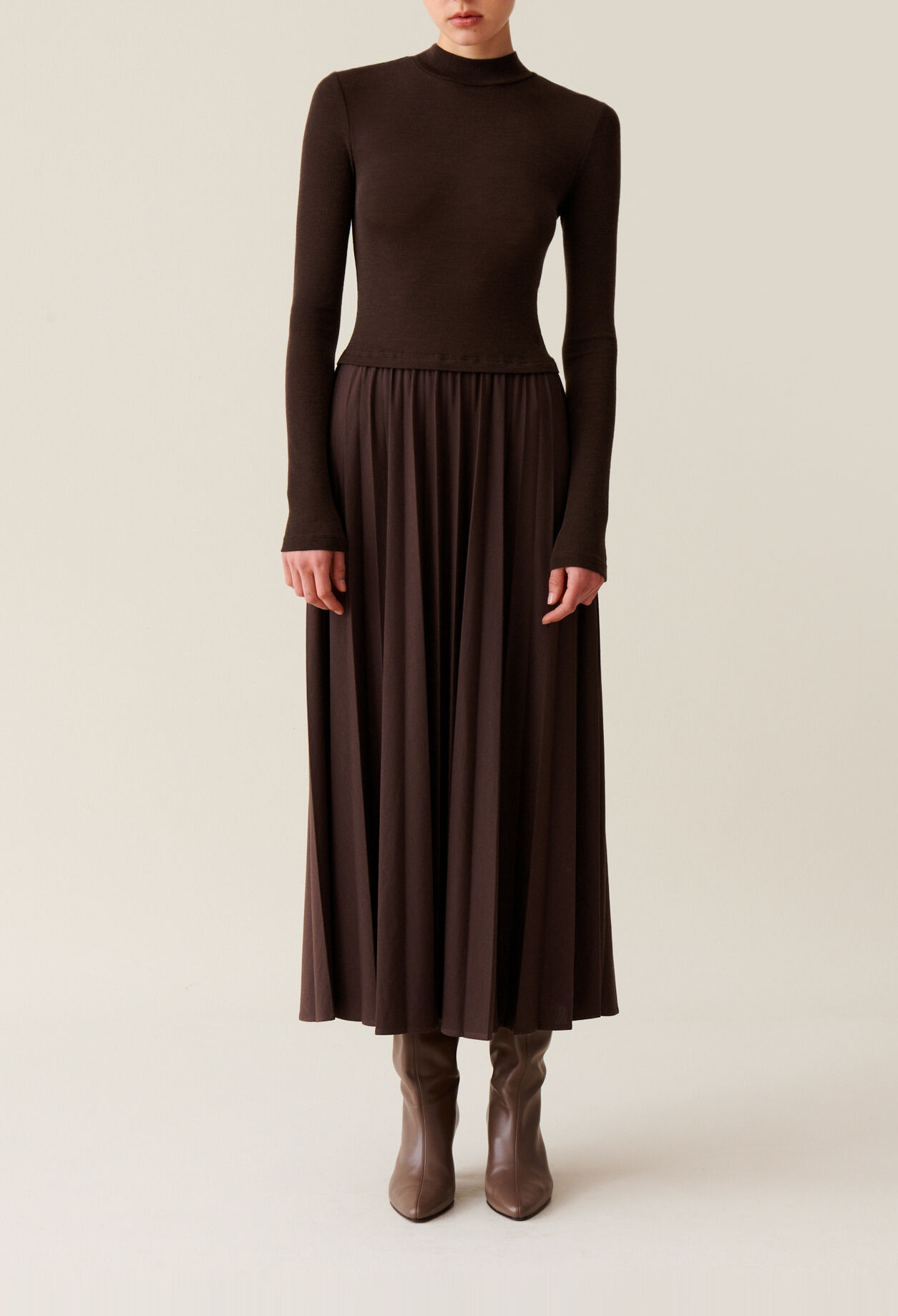 Twist Knit Dress