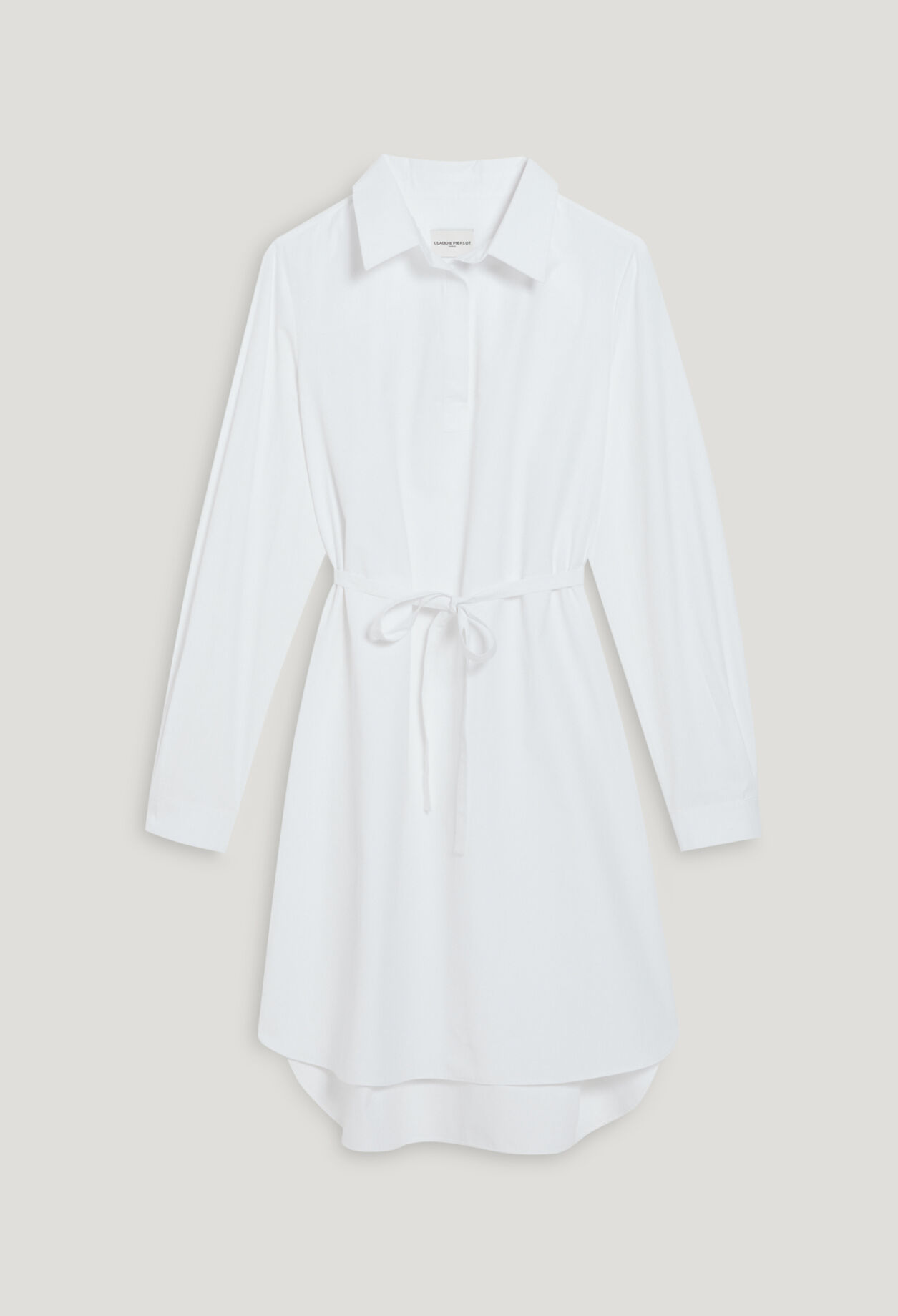 Short polo neck dress