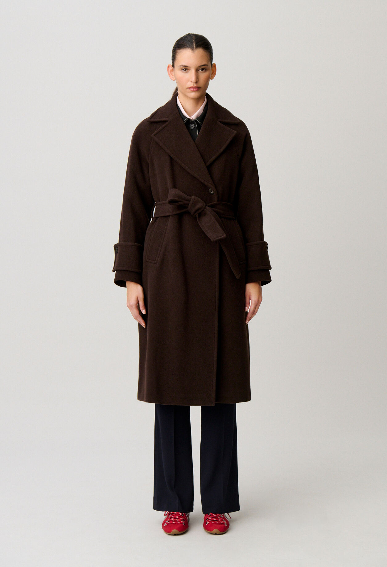 Belted Long Coat