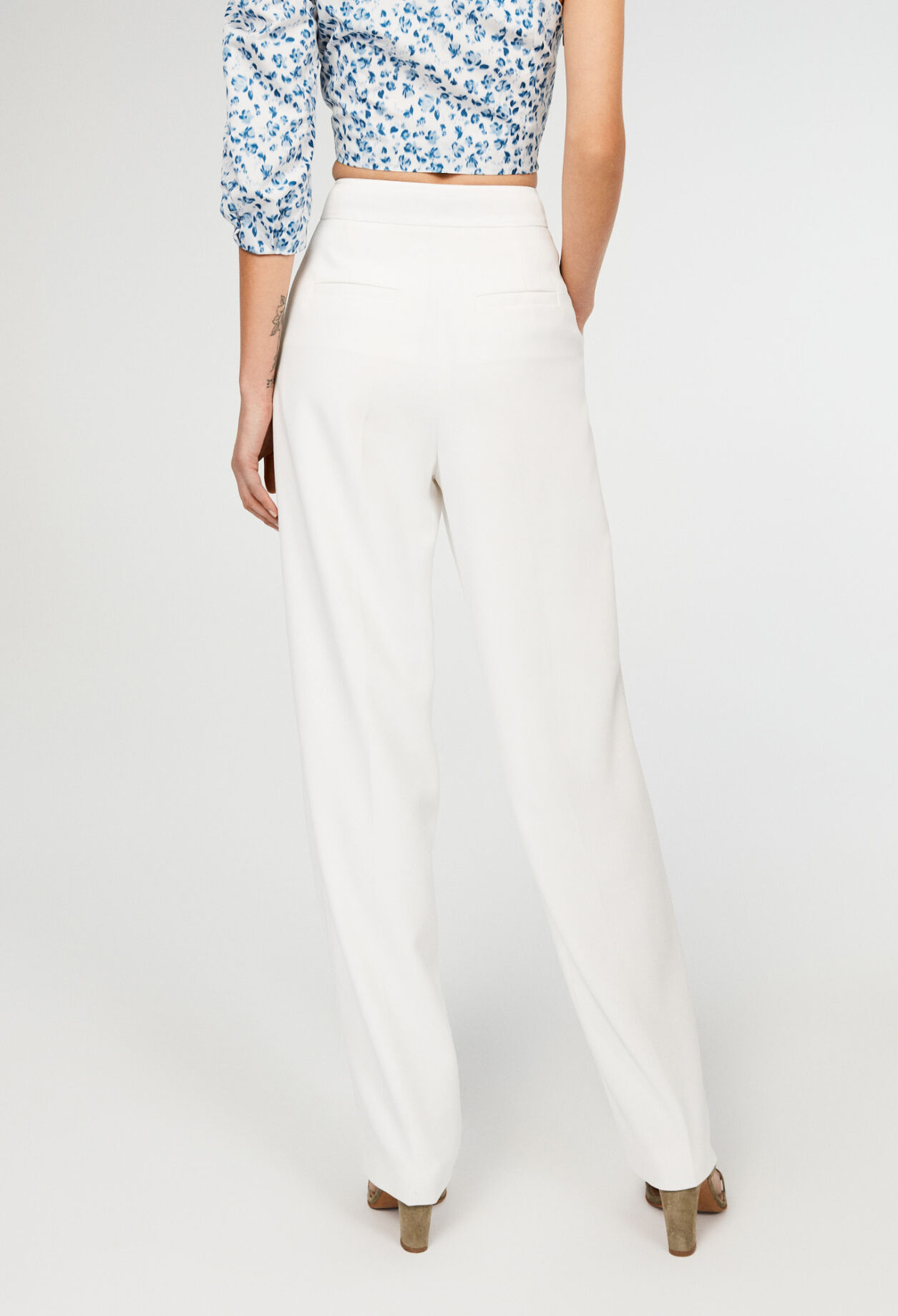 White suit trousers