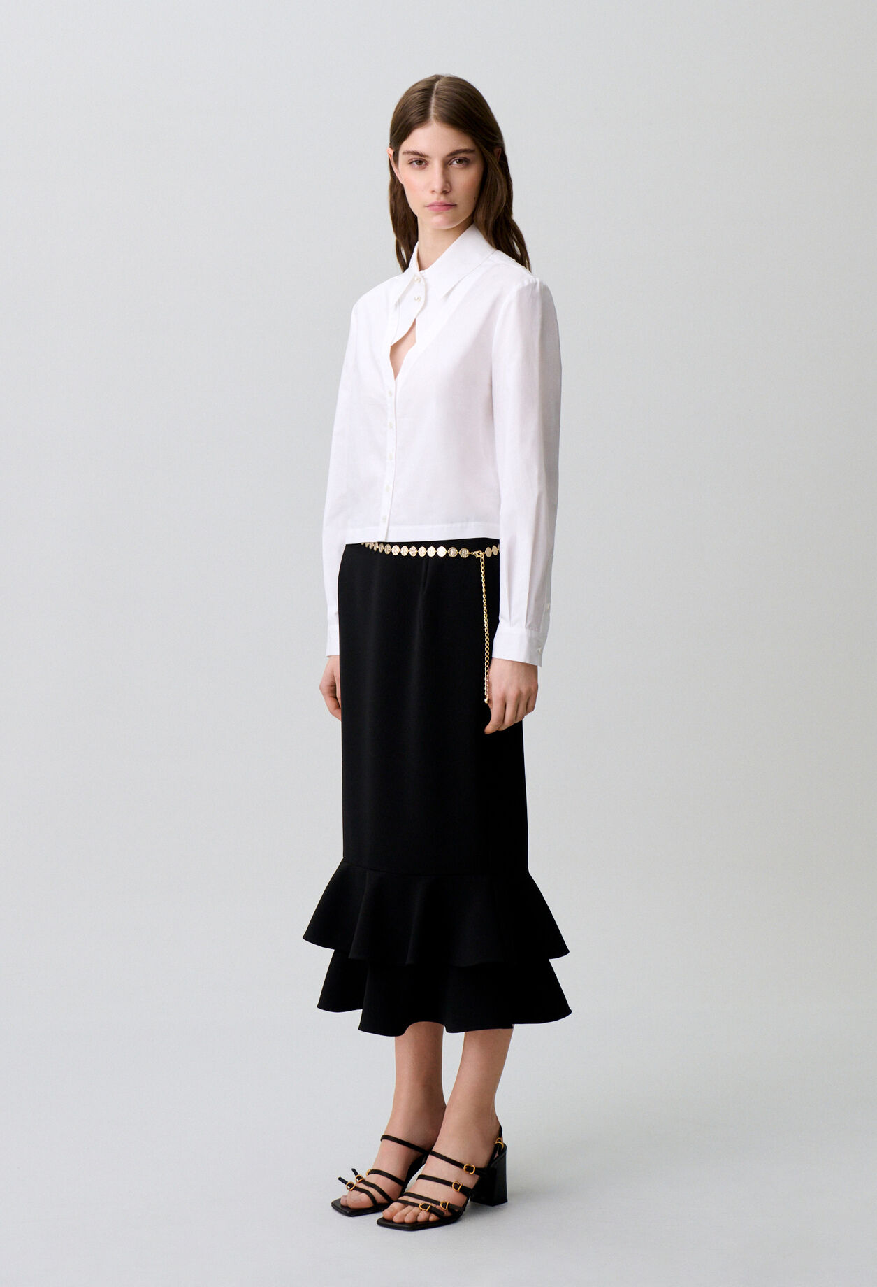 claudie pierlot ブラウス Cotton poplin shirt for women | Claudie Pierlot