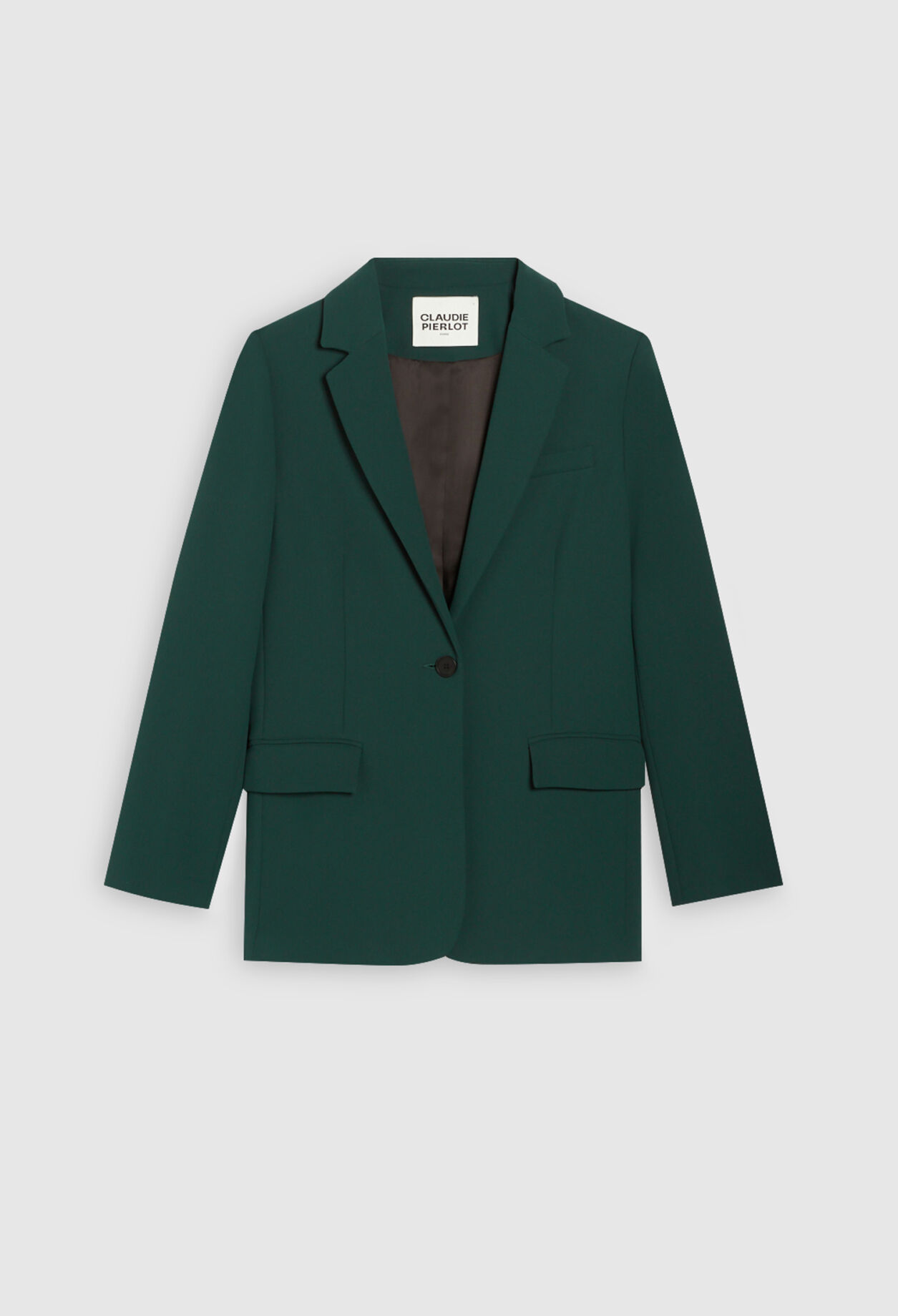 Veste vert forêt tailleur cintrée Veste vert forêt tailleur cintrée