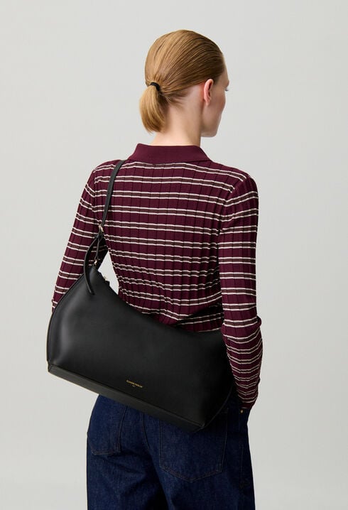 Soft smooth leather bag