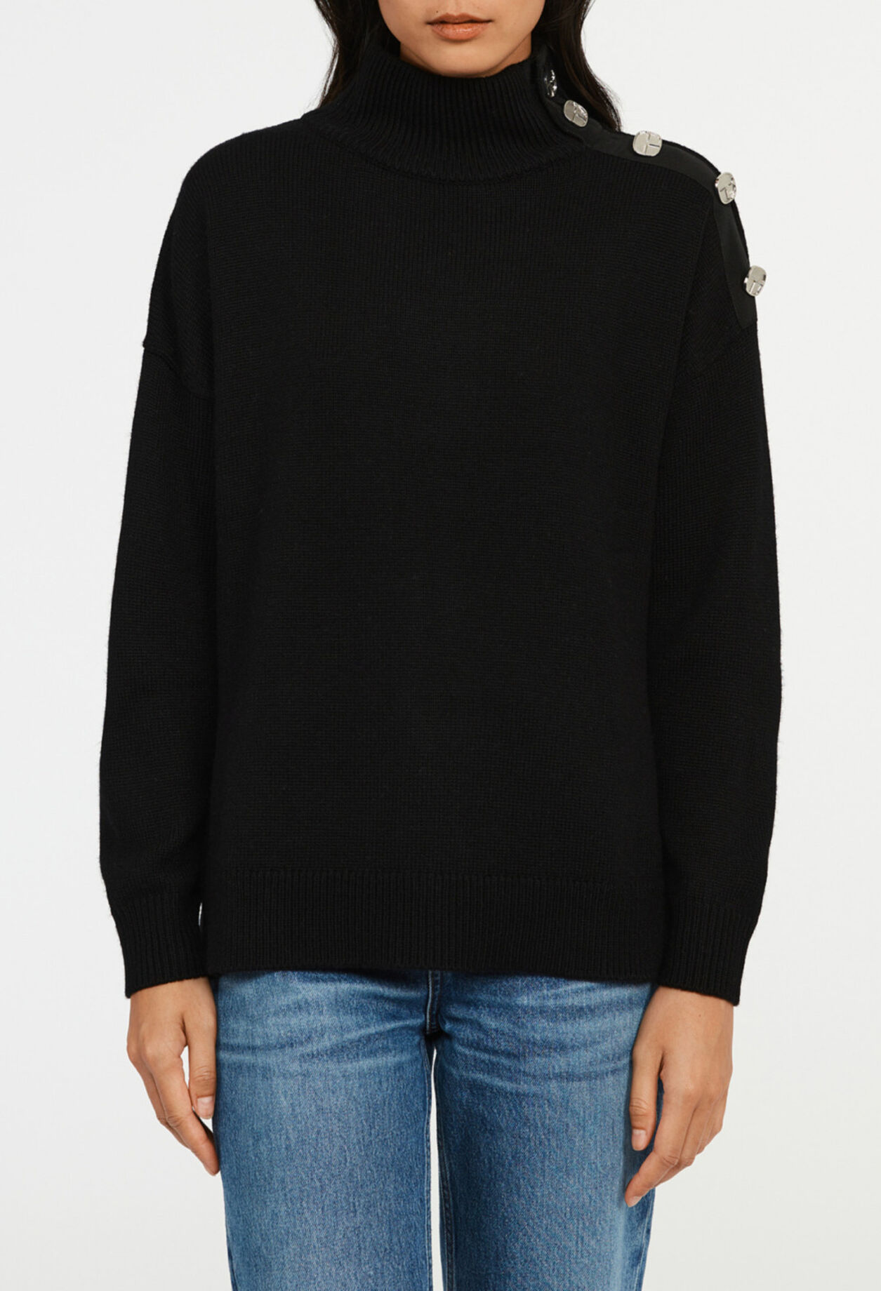 Oversize sweater in wool Oversize sweater in wool