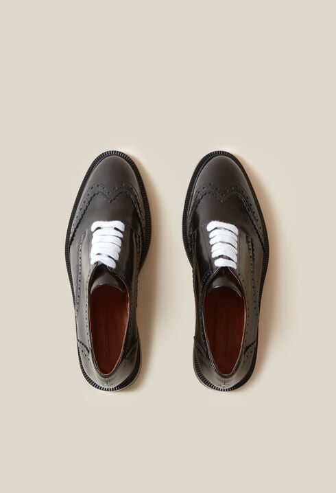 Patent Leather Derbies