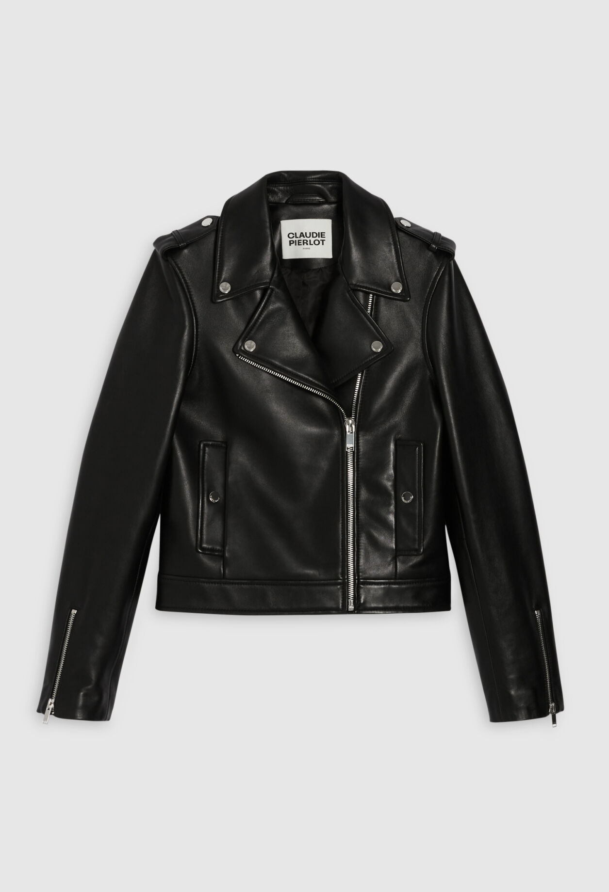 Black leather jacket Black leather jacket
