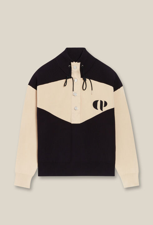 Minimum half-zip sweatshirt