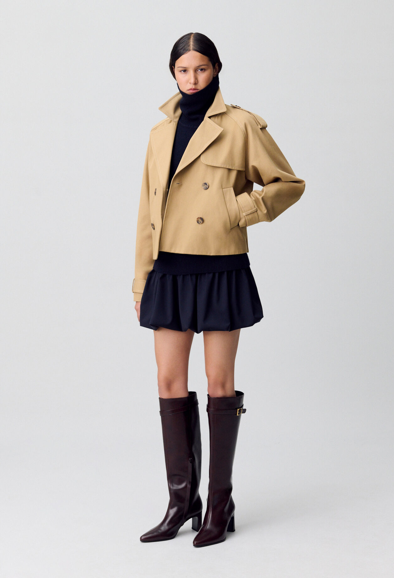 Short trench jacket Short trench jacket