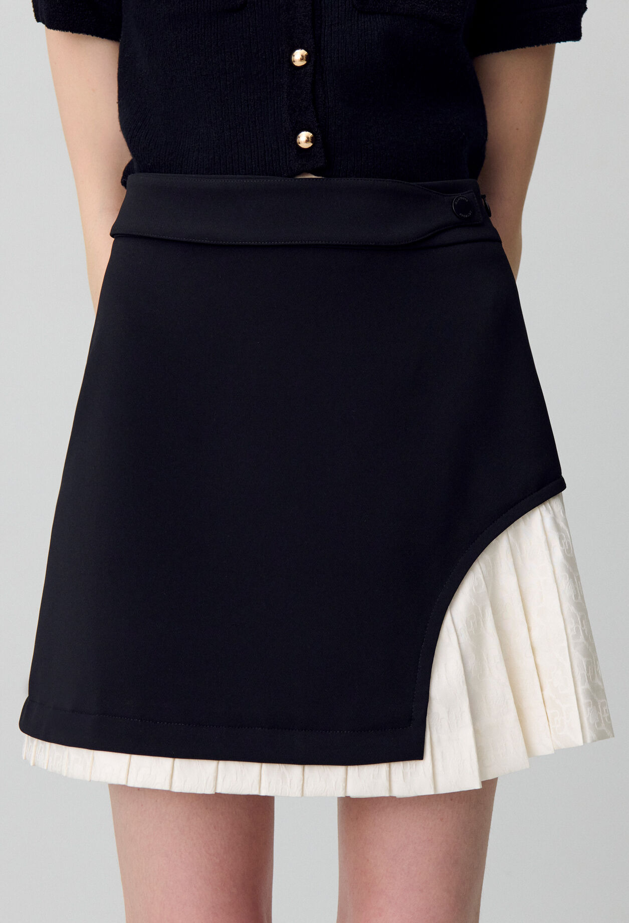 Straight mini skirt Straight mini skirt