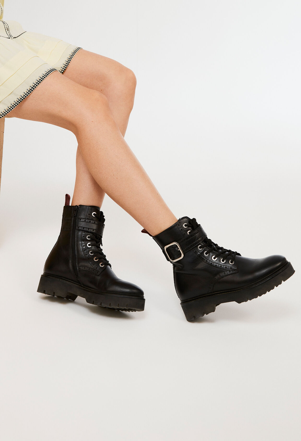 Responsible leather lace-up boots Responsible leather lace-up boots