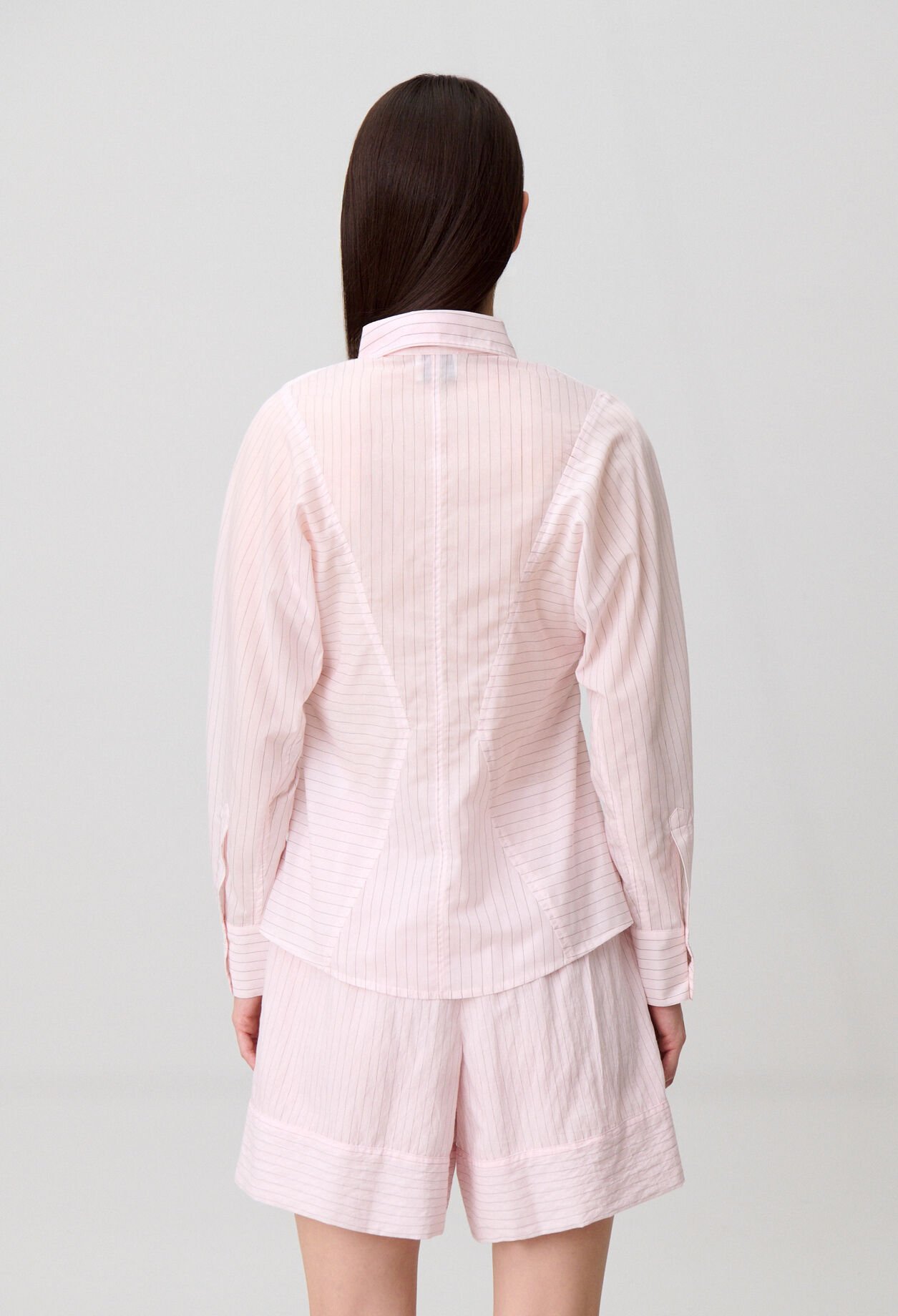 Ruffled back shirt