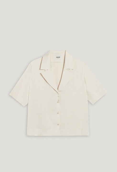 Floaty short-sleeved shirt