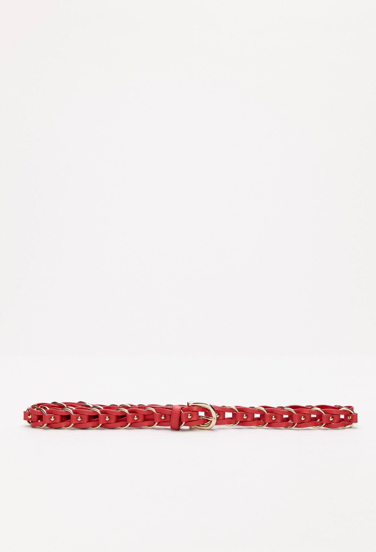 Leather link belt Leather link belt