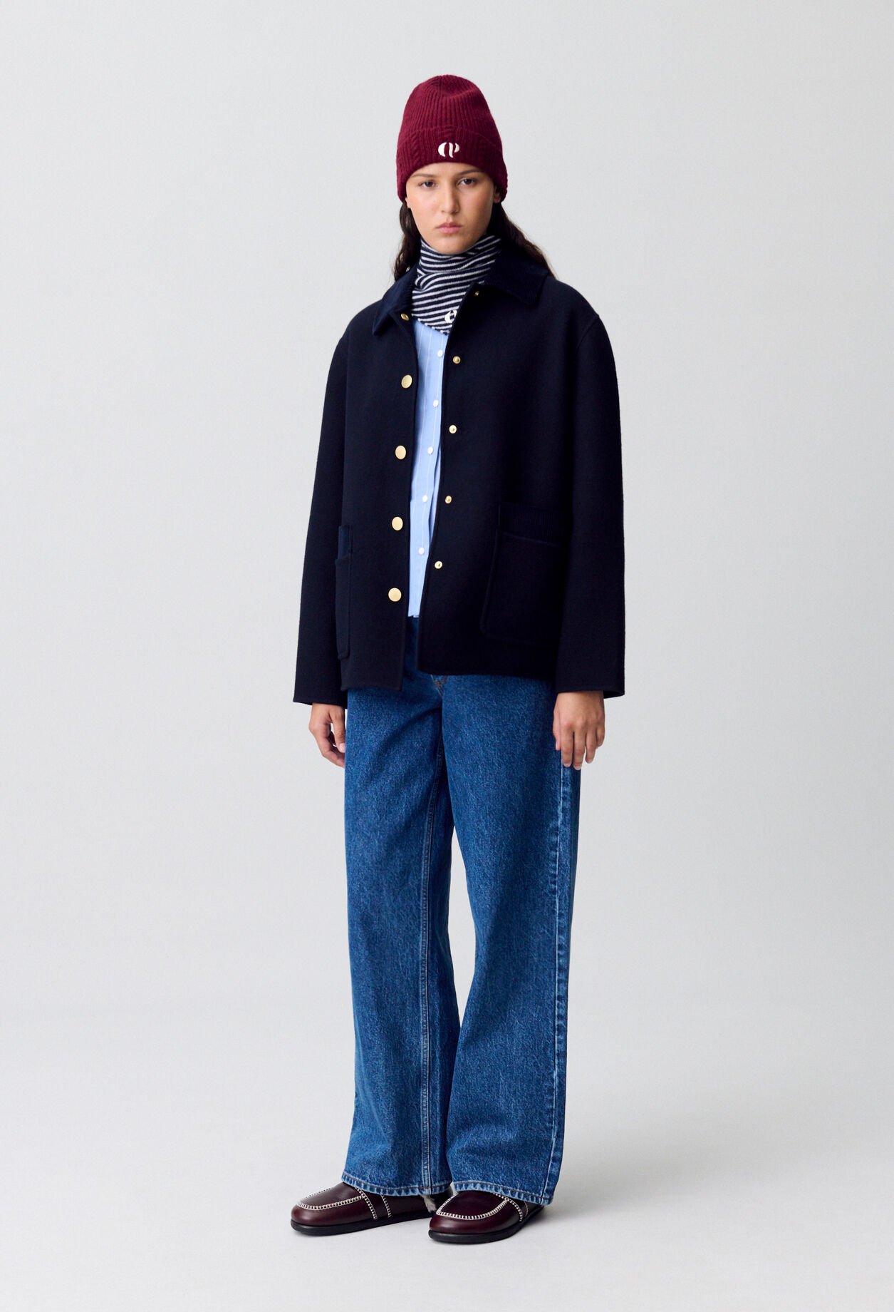 Short Wool Tailored Coat Short Wool Tailored Coat