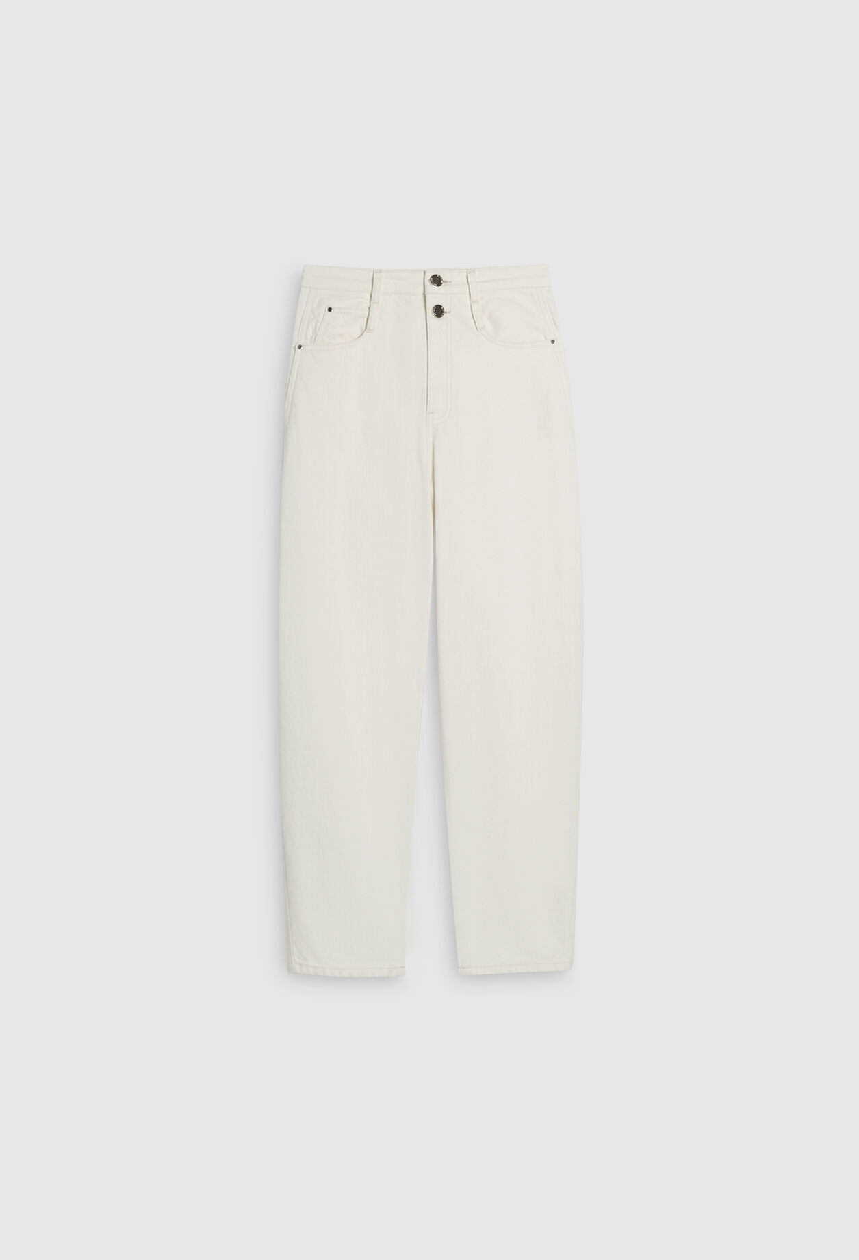 White cotton jeans White cotton jeans