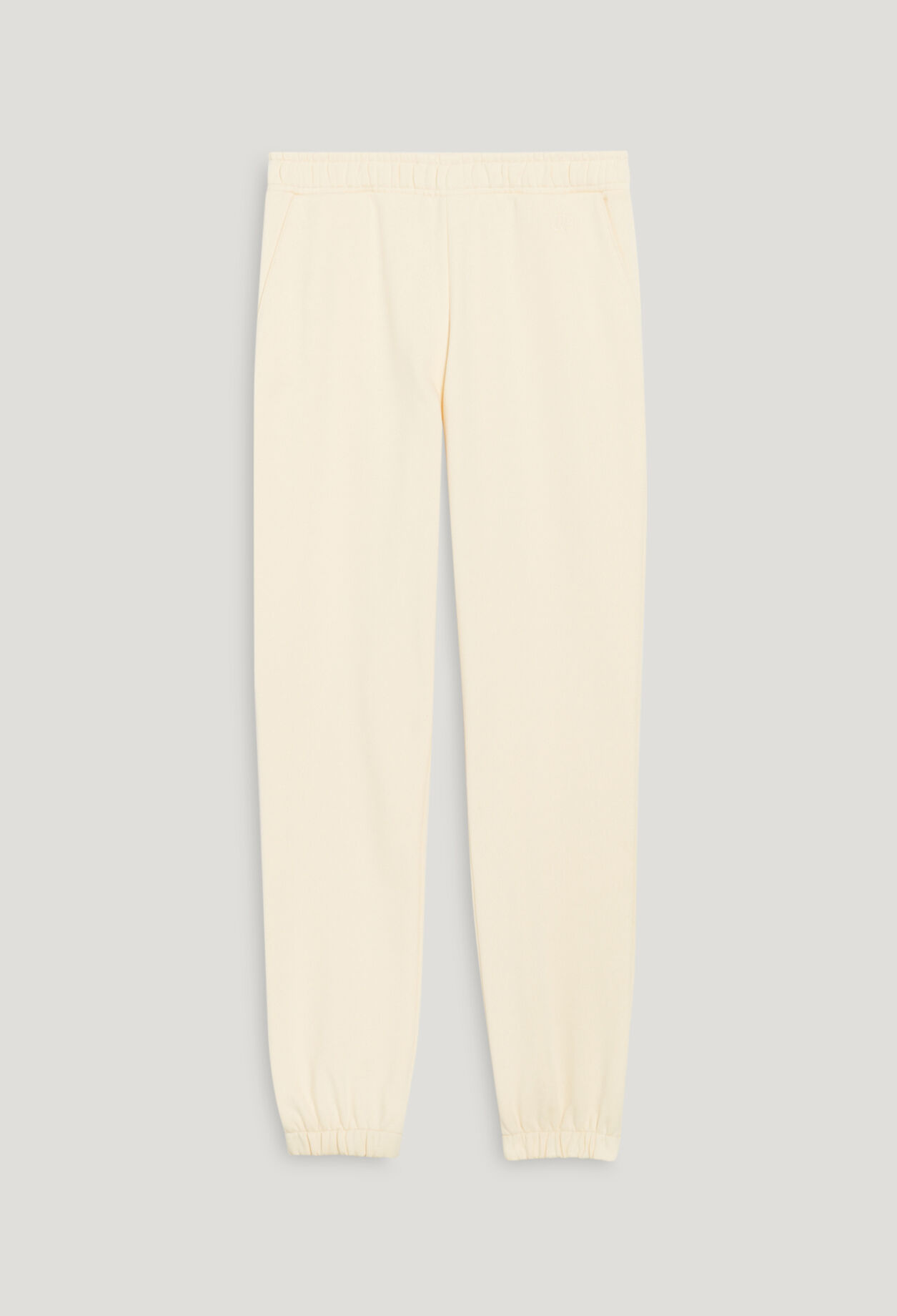 Vanilla jogging bottoms