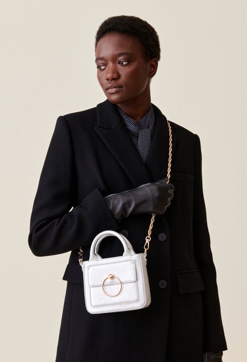 Silver Anouck nano bag