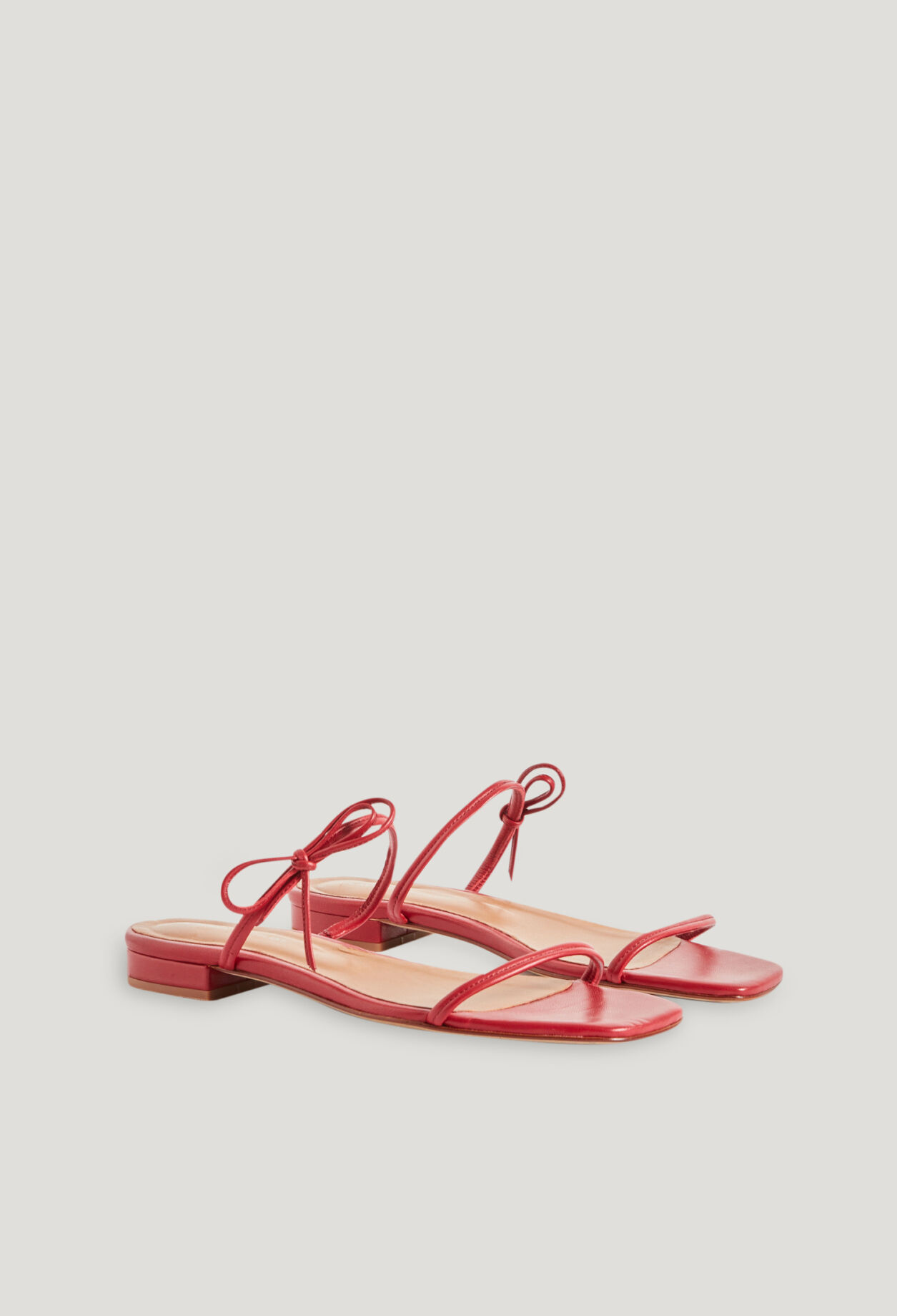 Flat strappy sandals