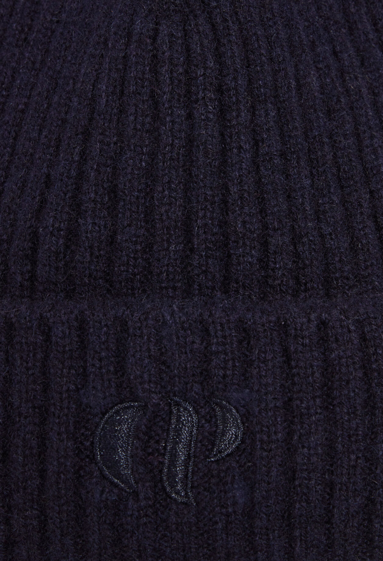 Navy blue cashmere hat